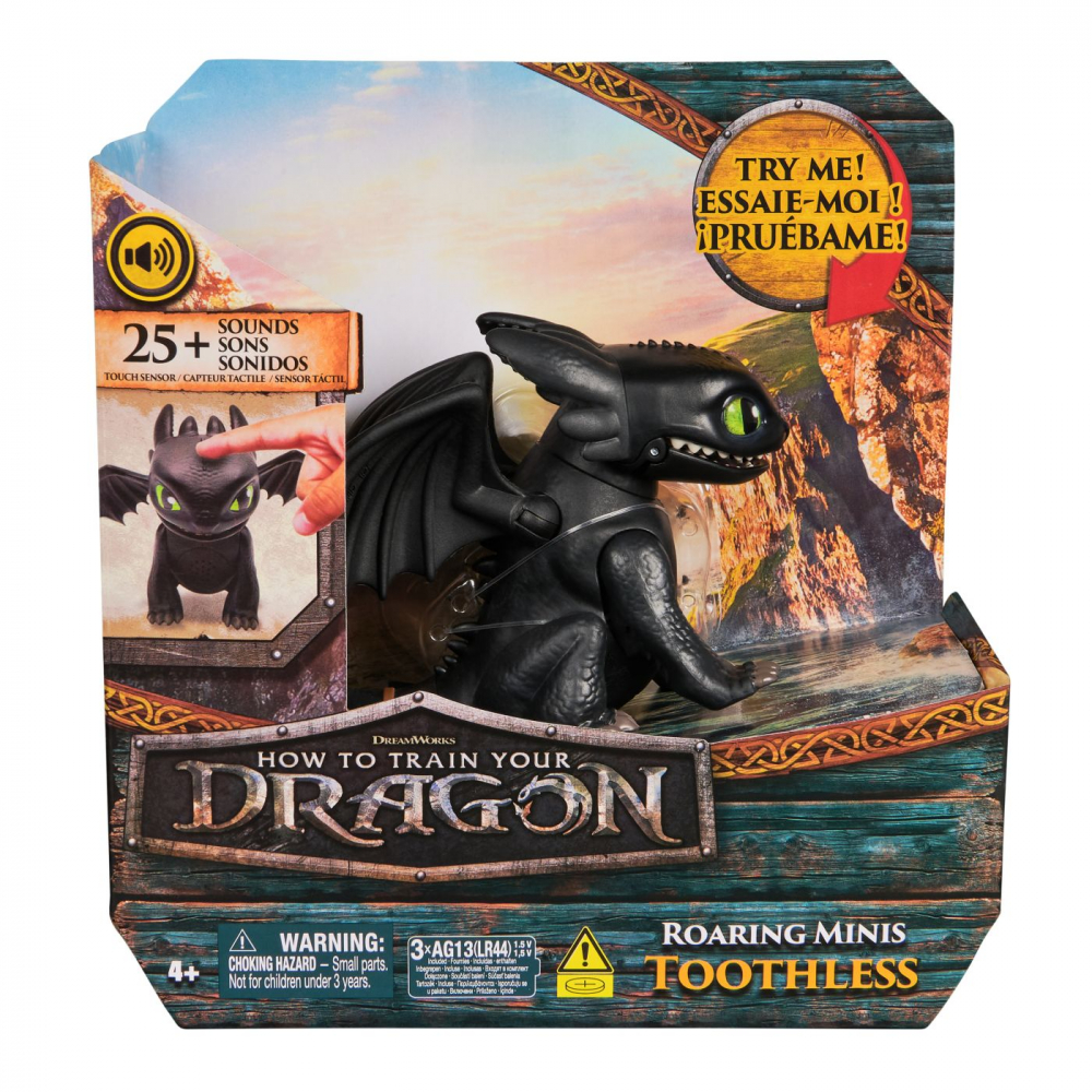 Figurina Dragon Toothless cu Sunete | Spin Master