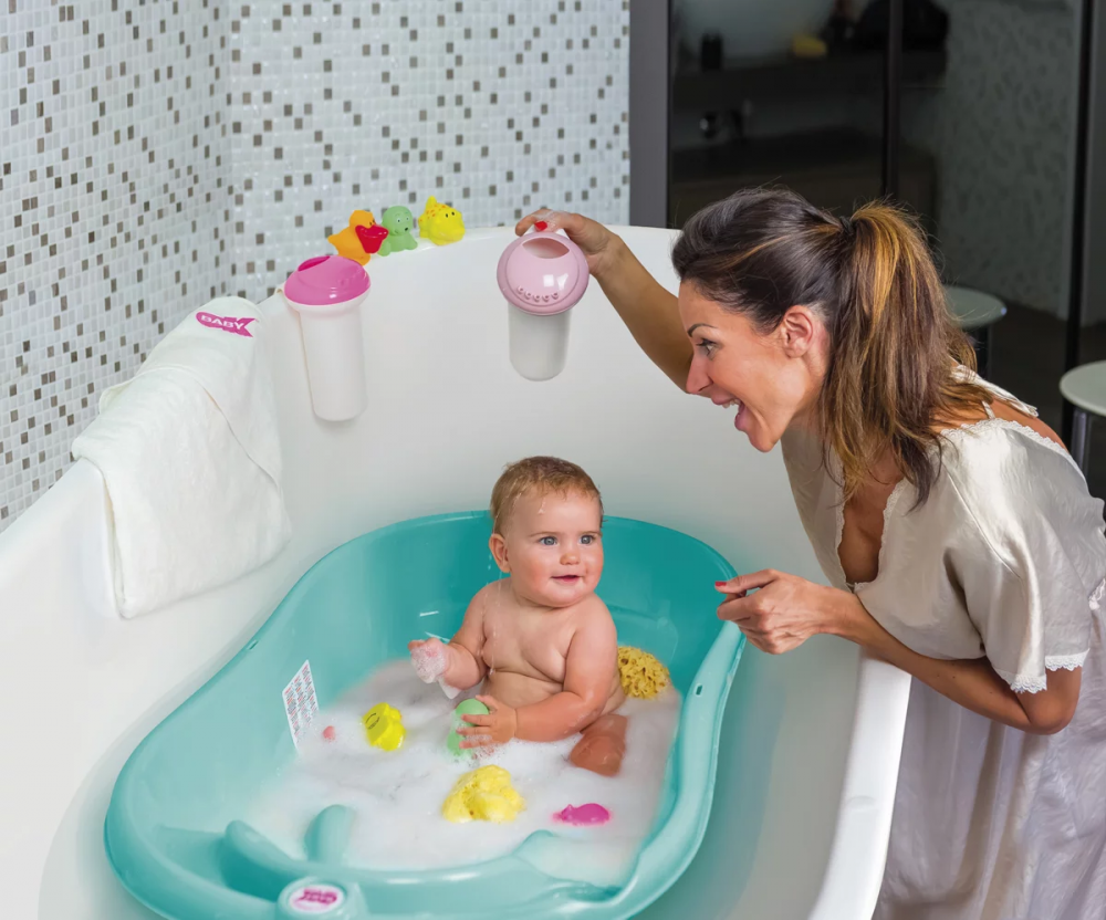 Cada Onda OkBaby Alb Închis | Ergonomică 0-12 luni - imagine 4