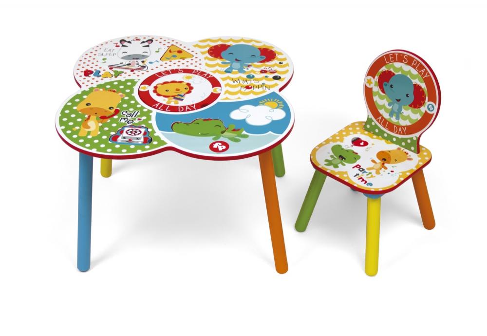 Set Masă și Scaun Fisher-Price Its Giggle Time - imagine 4