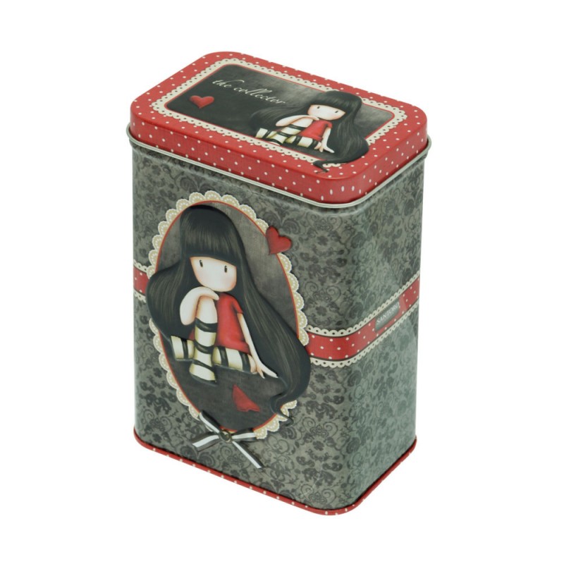 Set 3 cutii metalice Gorjuss design decorativ