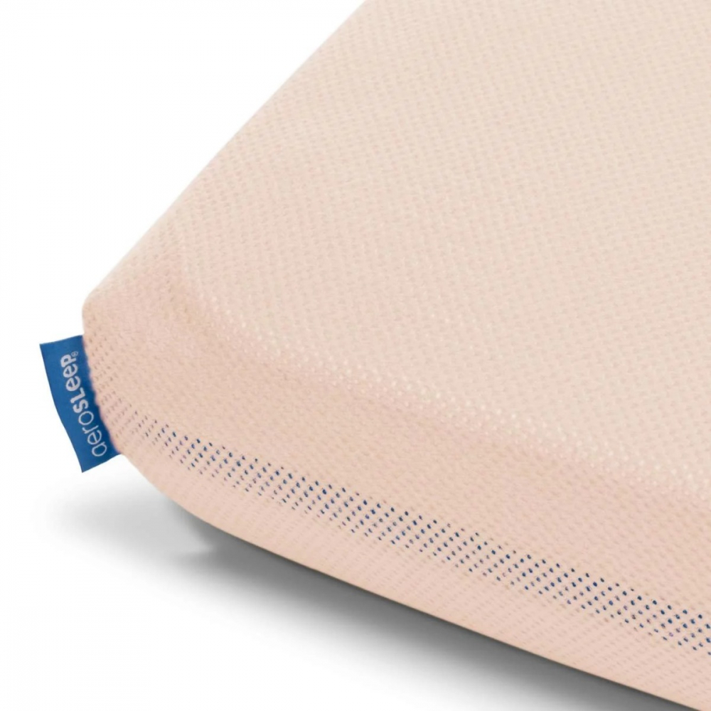 Cearsaf Aerosleep Peach 120x60 cm Respirabil - imagine 6