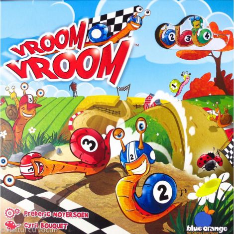 Vroom Vroom - Marea Cursa a Melcilor Blue Orange - imagine 2