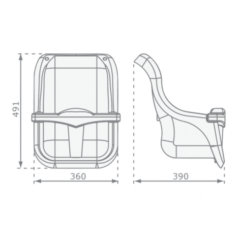 Leagan Bebelusi KBT Baby Seat Luxe, Siguranta Maxima - imagine 3