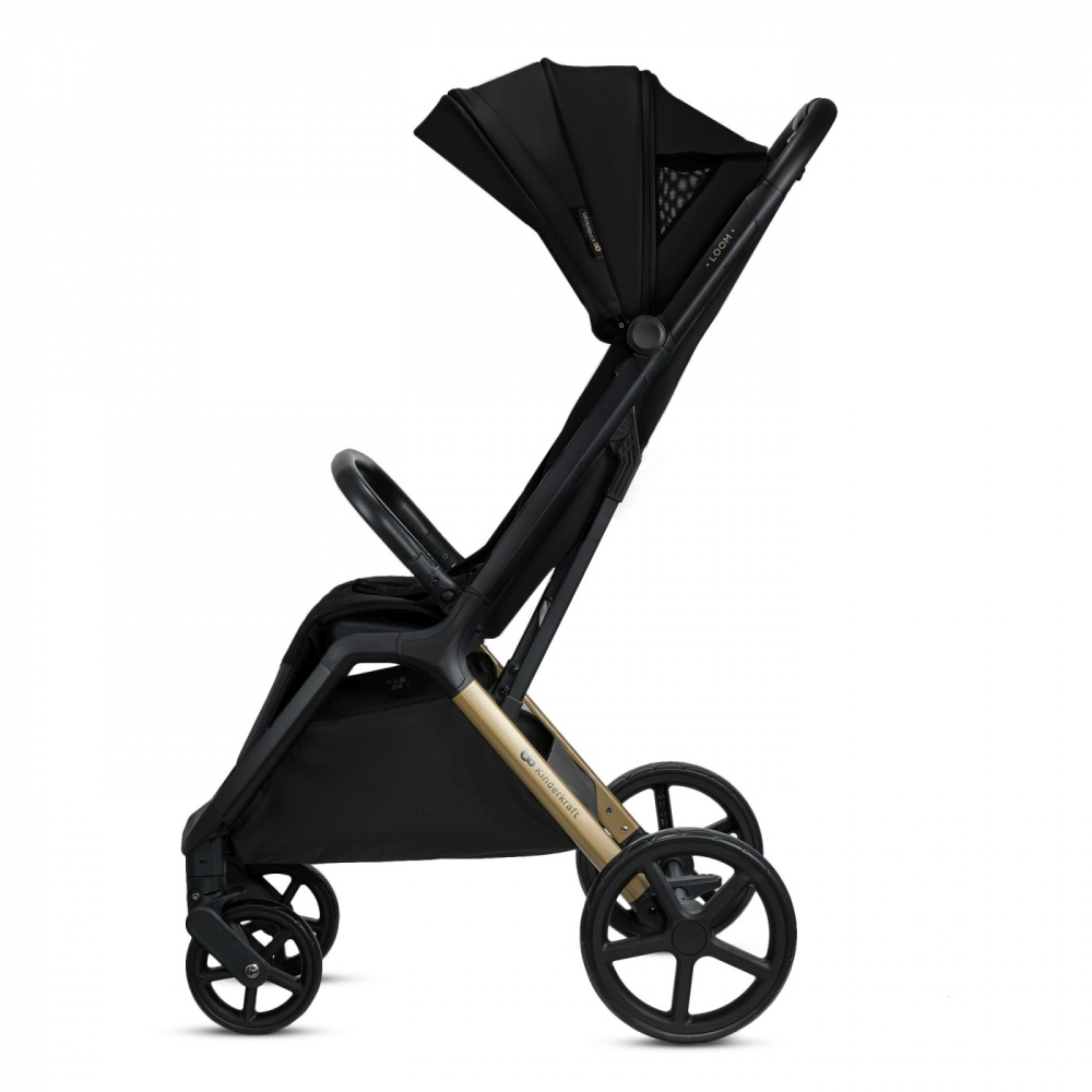 Carucior Kinderkraft Loom Ink Black cu Pliere Automata - imagine 7