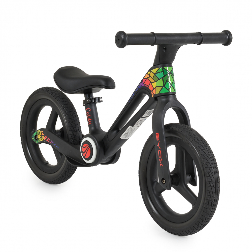 Byox Foldy Black - Bicicletă Echilibru Pliabilă - imagine 3