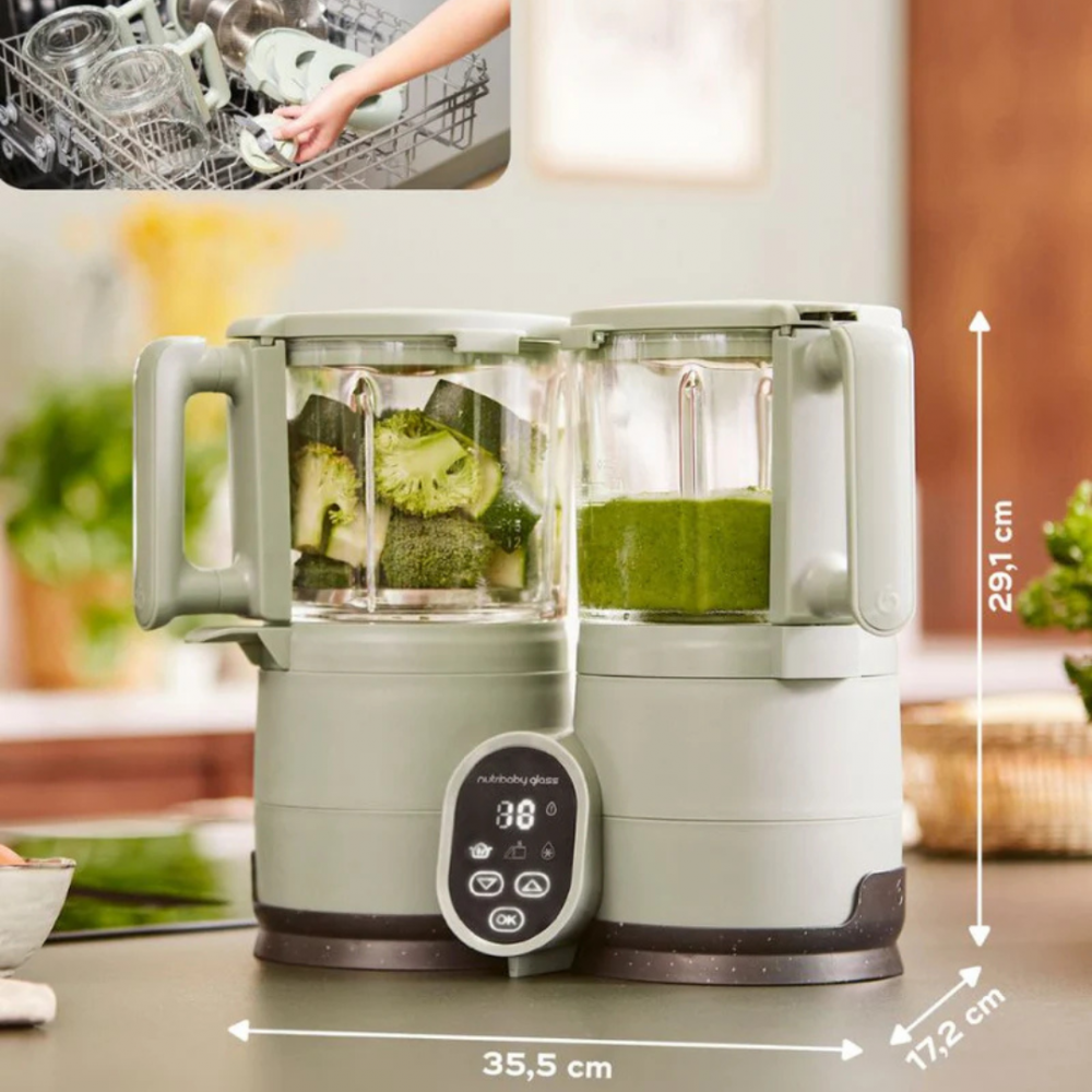 Robot Nutribaby Glass 4in1 Babymoov - imagine 2
