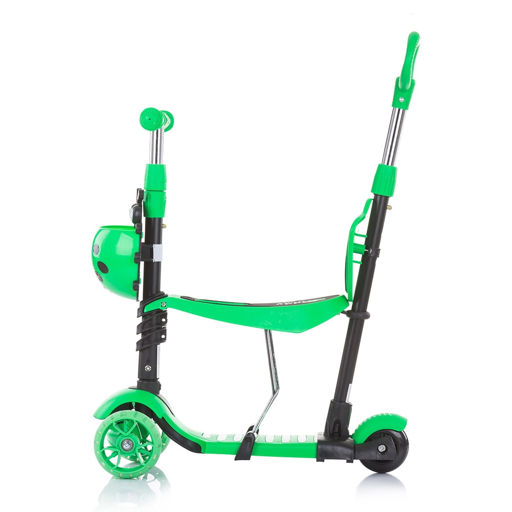 Trotineta 3 in 1 Chipolino Kiddy Evo Lime, 20 kg