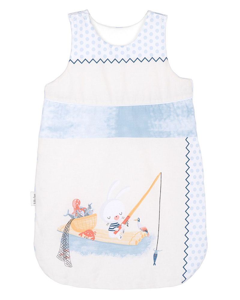 Sac de dormit KikkaBoo The Fish Panda 0-6 luni - imagine 2