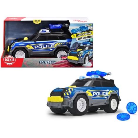 Mașină de Poliție Dickie Toys cu Lumini și Sunete - imagine 9