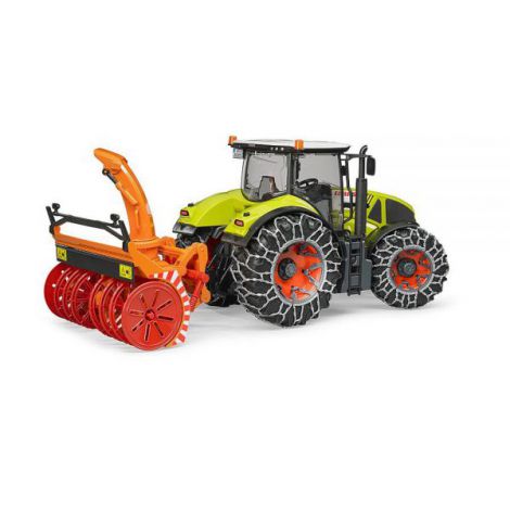 Bruder Tractor Claas Axion 950 cu Lanturi si Freza Zapada