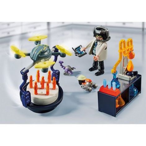 Playmobil Cercetator cu Roboti | Aventura Științifică - imagine 3