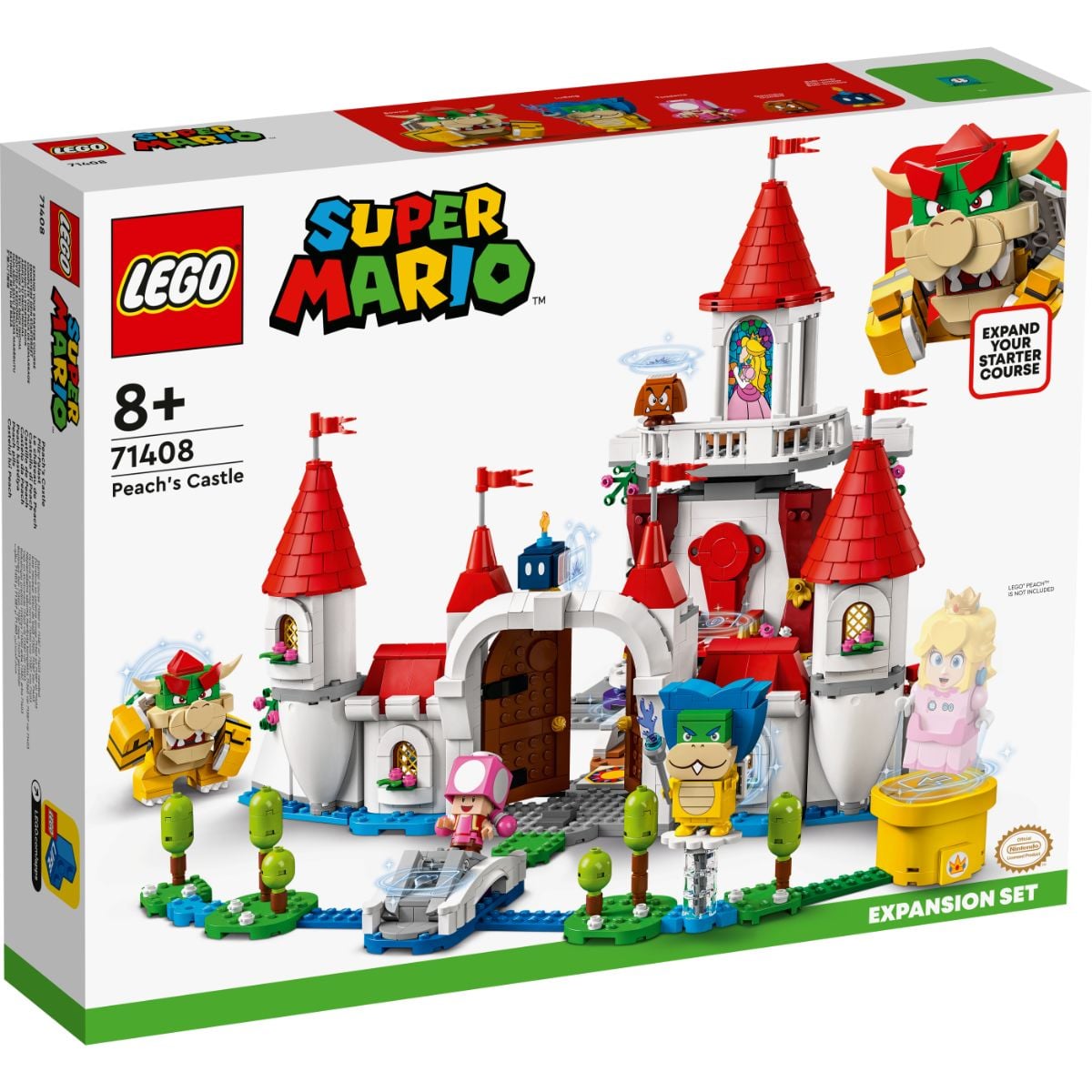 LEGO Super Mario Castelul lui Peach (71408)
