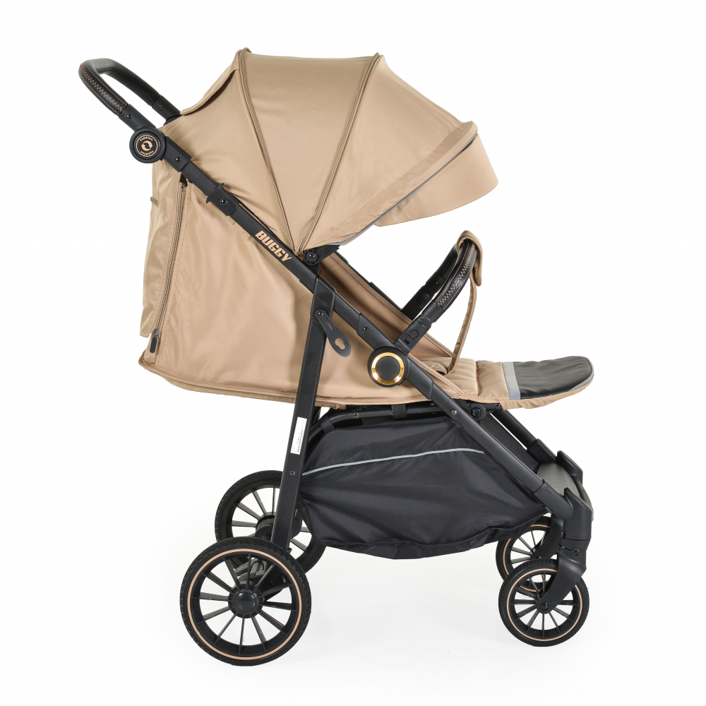 Moni Buggy Bej - Carucior 0-22kg Reglabil - imagine 7