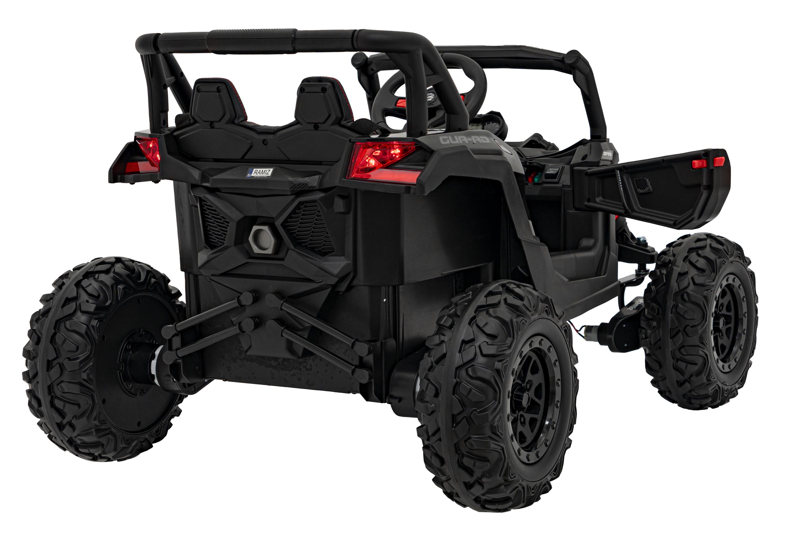 UTV Electric DEFEND 4x4 Negru - Autokids - imagine 4