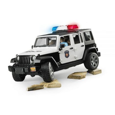 Bruder Jeep de Poliție cu Lumină și Sunete - imagine 4