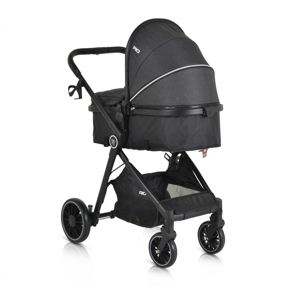 Moni Rio Black 2in1, Cadru Aluminiu, Până la 22kg - imagine 4