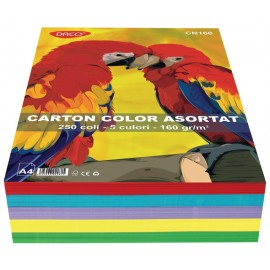 Carton A4 Color Daco 5 Culoare, 160g/m2