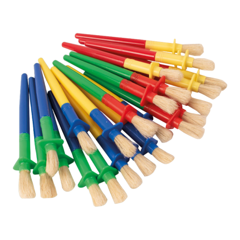 Set 24 Pensule Playbox pentru Mici Artiști