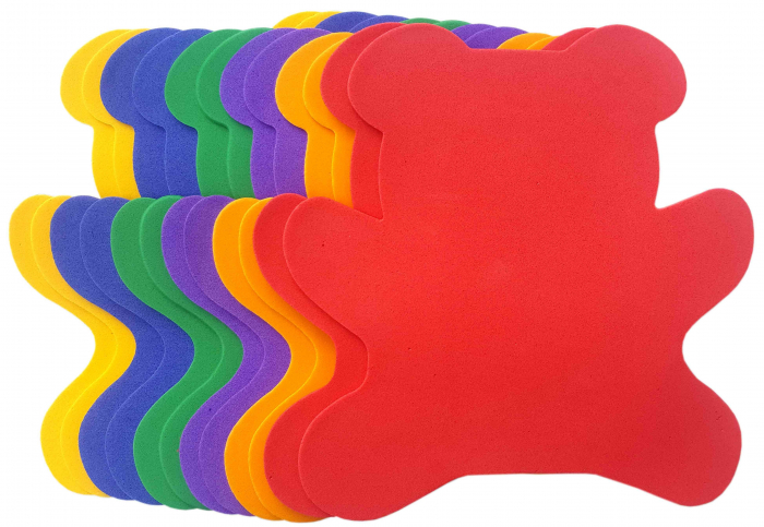 Set 12 Accesorii Hartie Gumată Fluturi ColorArt