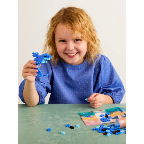Set Constructie Plus-Plus 100 Piese - Jucarie STEM Creativa - imagine 3