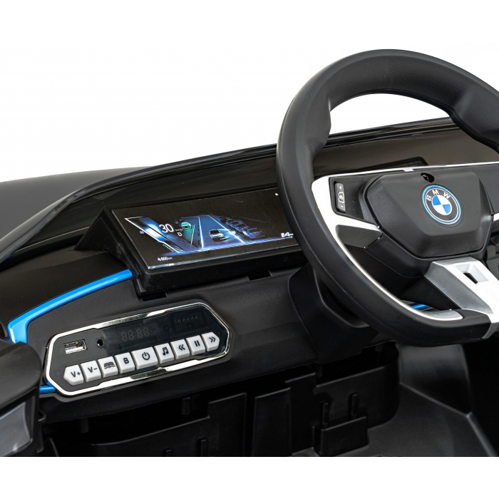 BMW I4 Electrică Copii | 50W, Telecomandă, Negru - imagine 2
