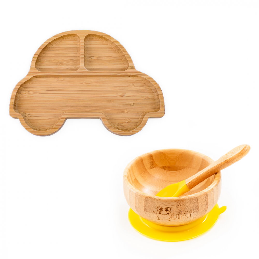 Set Diversificare Bambus Oaki Galben, 3 Piese - imagine 5