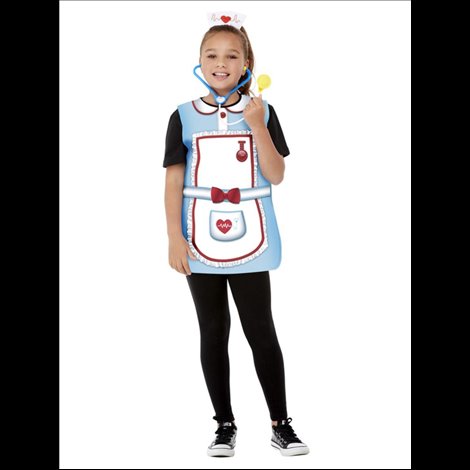 Costum Asistentă Smiffys 3 piese | Copii 5-7 ani
