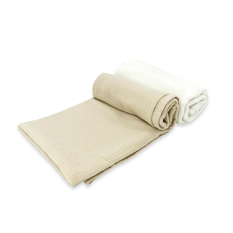 Set 2 museline bumbac Miminu 80x80 cm - imagine 5