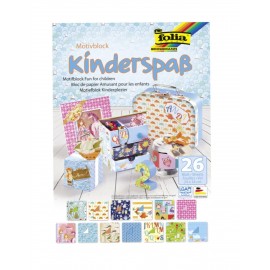 Set carton imprimat Kids Folia Paper, 20 foi