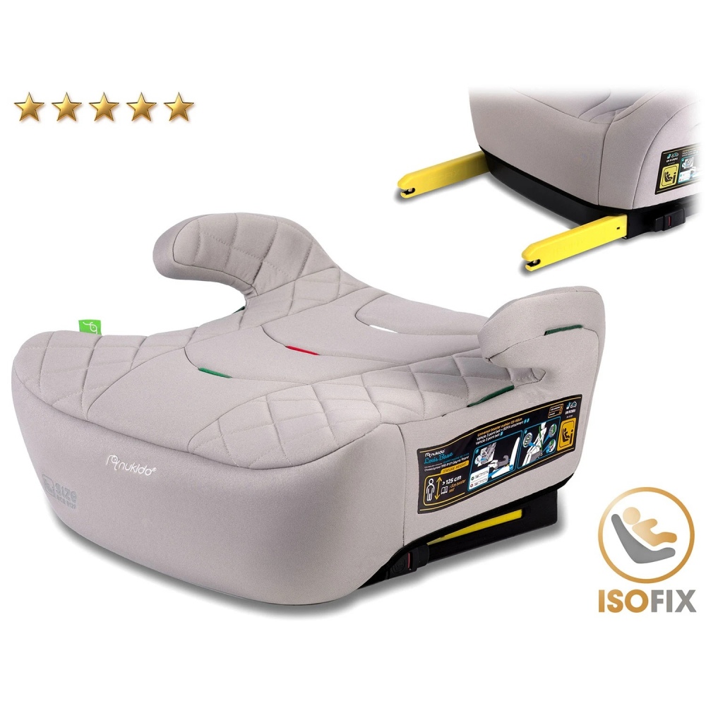 Nukido Louis Bej IsoFix | Siguranță Premium - imagine 4