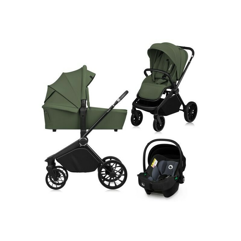 Lionelo Mika Plus - Carucior 3 in 1 Premium