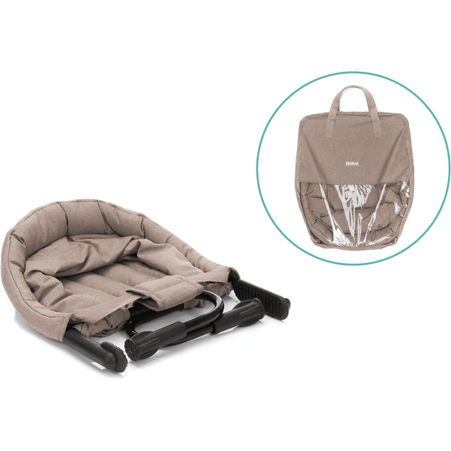 Scaunel masa Fillikid Flexi, Taupe Melange - imagine 8