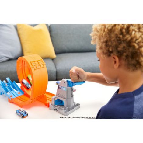 Hot Wheels Circuit Rapide cu Lansator Mattel - imagine 6