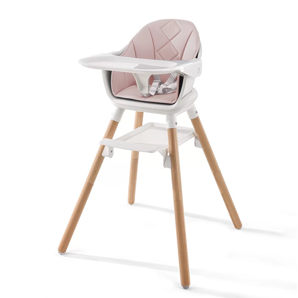 Scaun de masă Little Mom 2in1 Pink