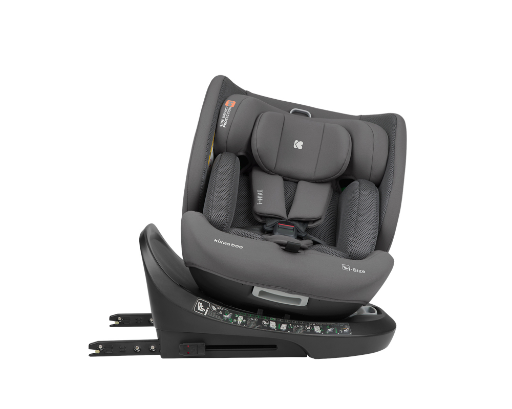 Scaun auto ISOFIX KikkaBoo i-Hike, I-Size 40-150cm - imagine 3