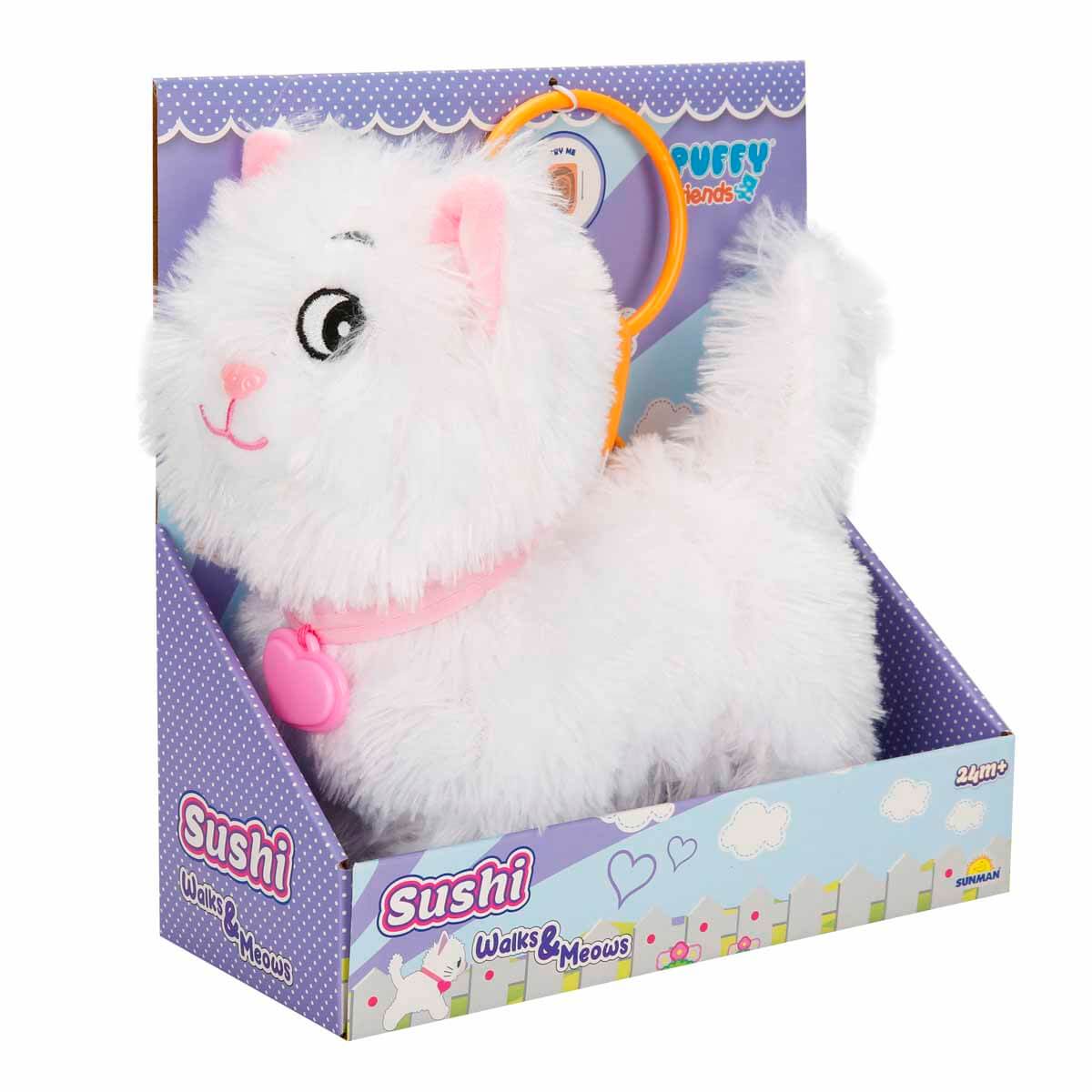 Pisica Interactiva Puffy Friends, Plus cu Sunete