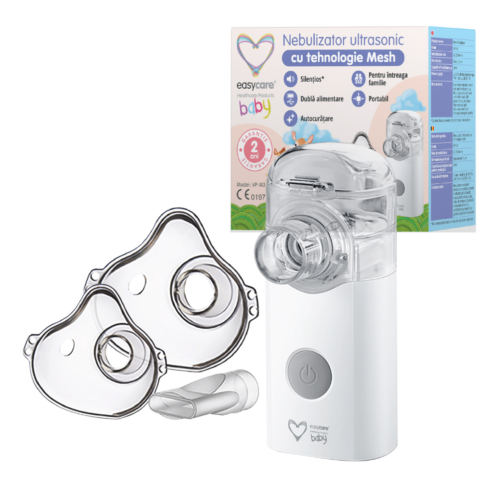 Nebulizator Mesh Easycare Baby | Respirație Ușoară - imagine 9