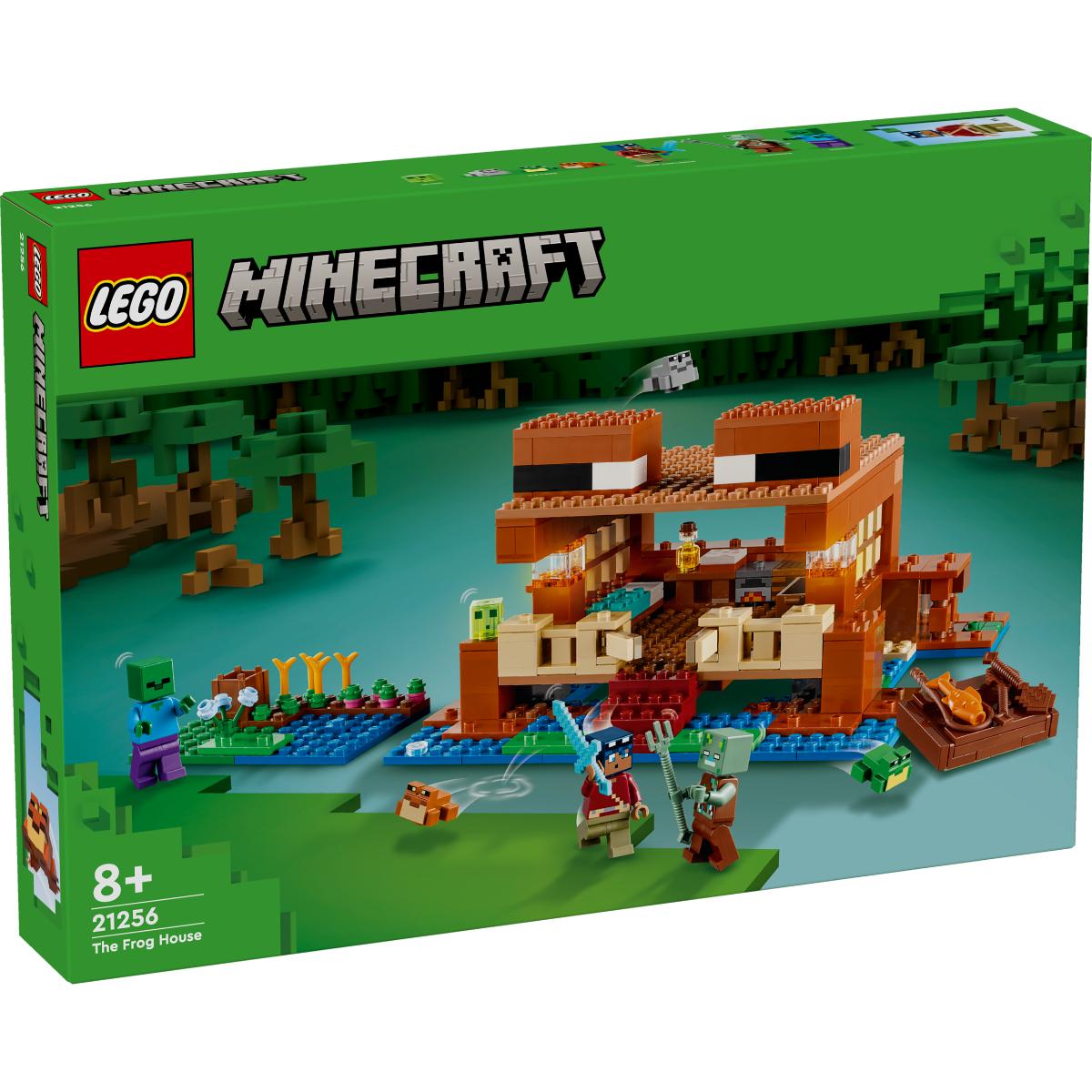 LEGO® Minecraft Casa-broască 21256 | Set Construcție