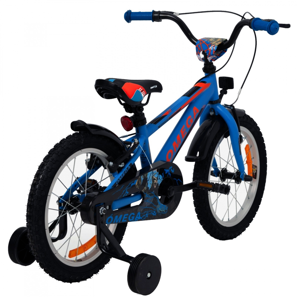 Bicicleta Omega Master 16 inch Albastru, 4-6 Ani - imagine 2