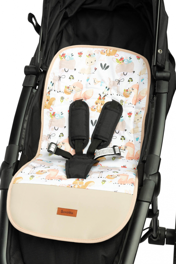 Saltea Carucior Sensillo Universal, 2 Fete - imagine 3