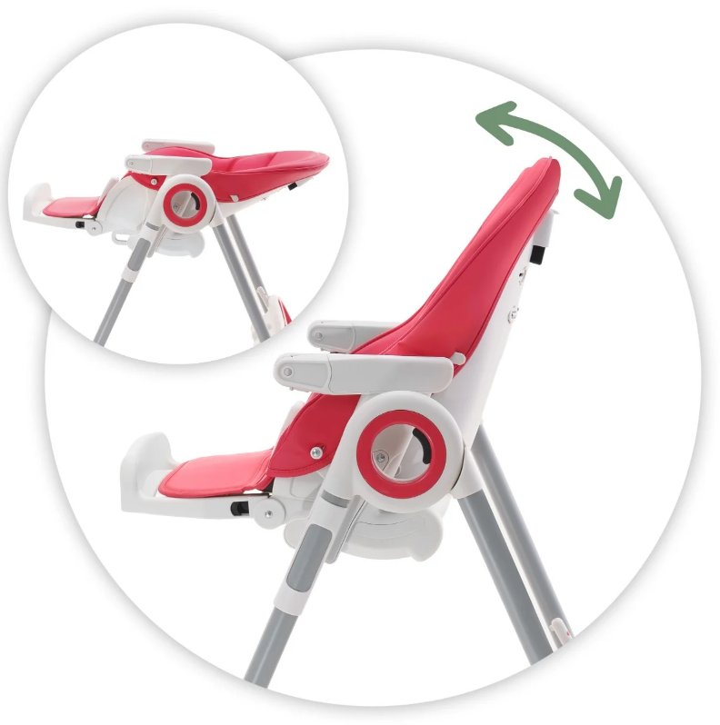 Scaun de masa AppeKids Sky Velvet Rose - imagine 3