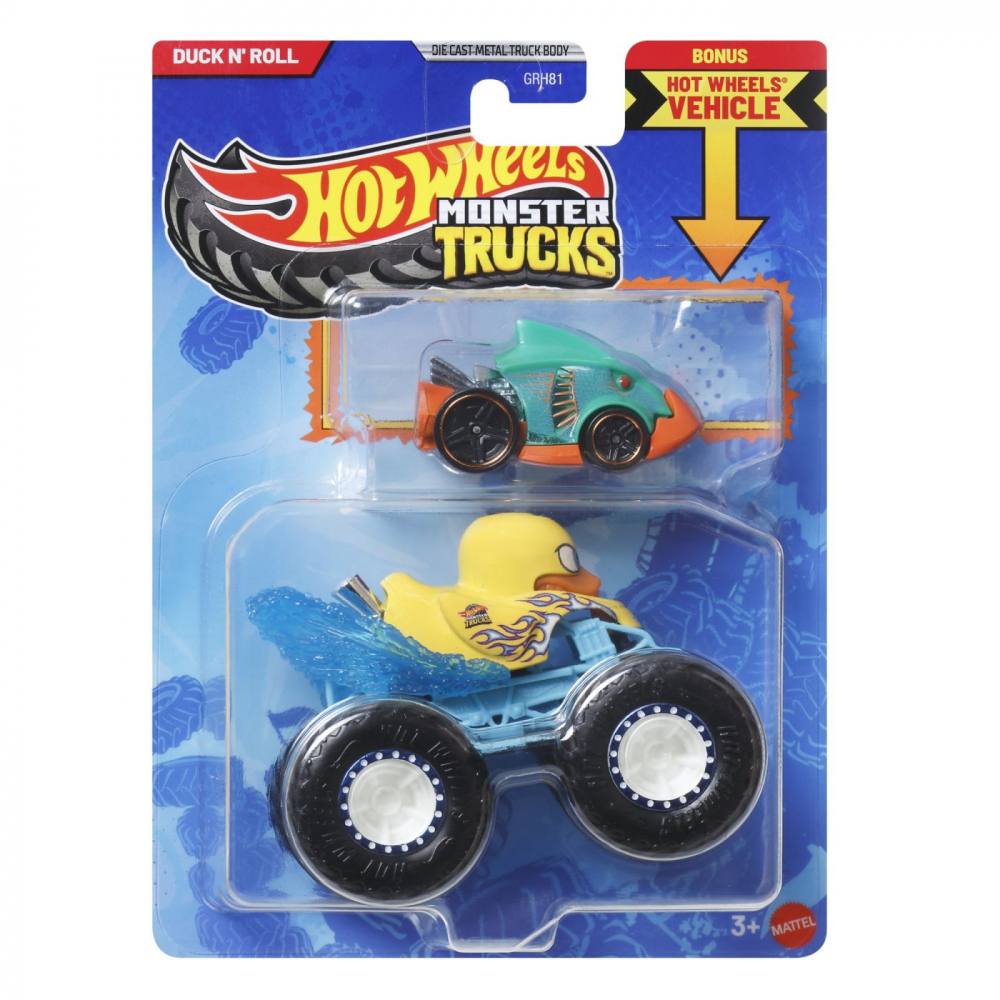 Hot Wheels Monster Truck Duck N' Roll - Mattel
