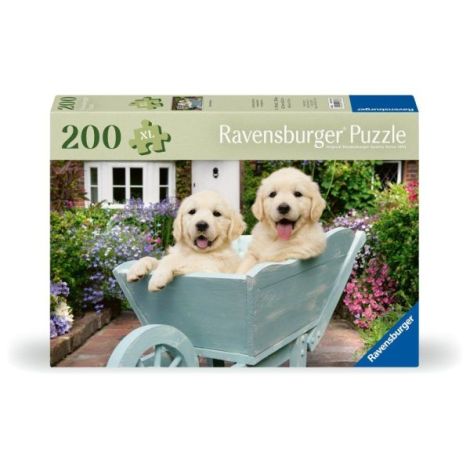 Puzzle 200 piese XL Golden Retriever - Ravensburger