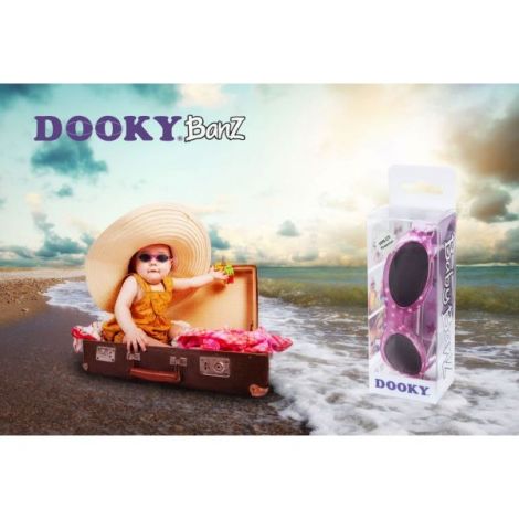 Dooky BabyBanz Pink Stars | Ochelari UV Protecție - imagine 3