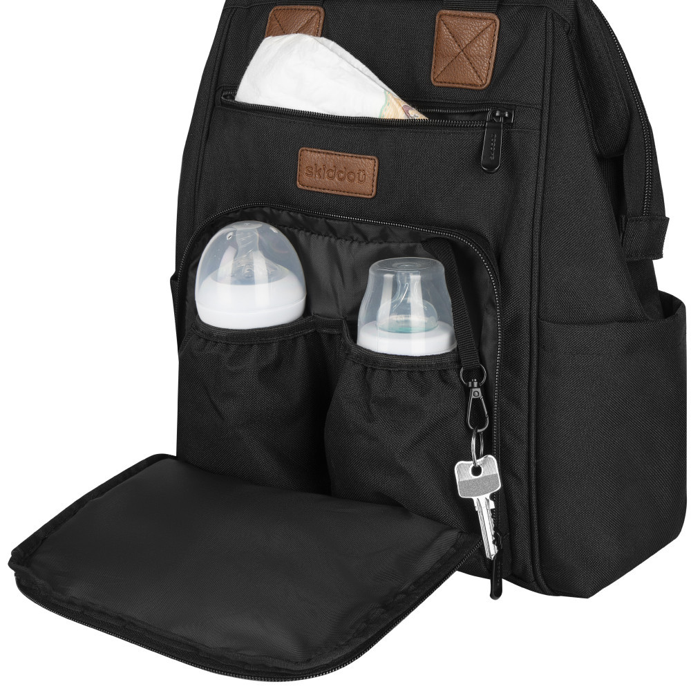 Rucsac Skiddou Astrid 2în1 Multifuncțional, Negru - imagine 3