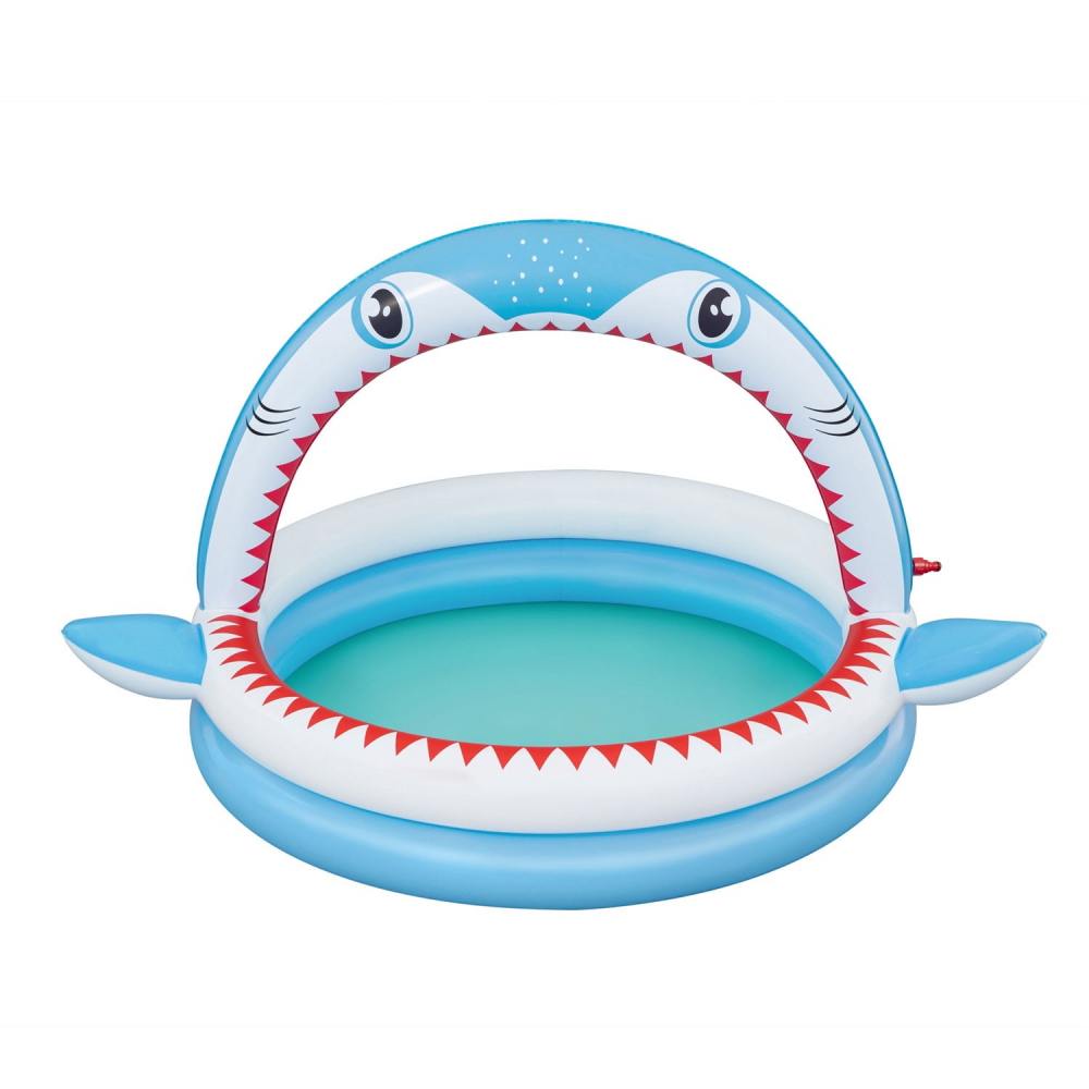 Piscina Bestway Shark cu Stropitoare, 163x127 cm