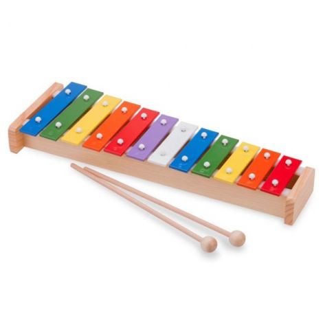 Xilofon Metallophone 12 note New Classic Toys