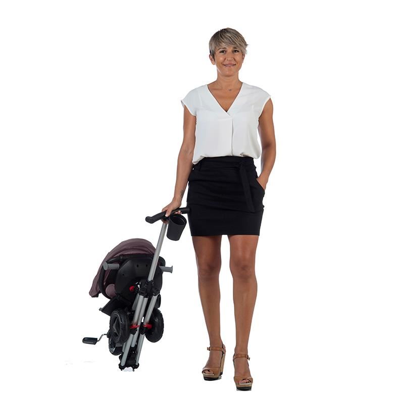 Tricicleta Qplay Nova Ultrapliabilă | Copii 10m+ - imagine 4