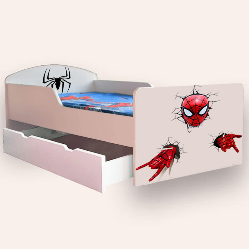 Pat Spider Man Cameramagica cu sertar 130x60 - imagine 2