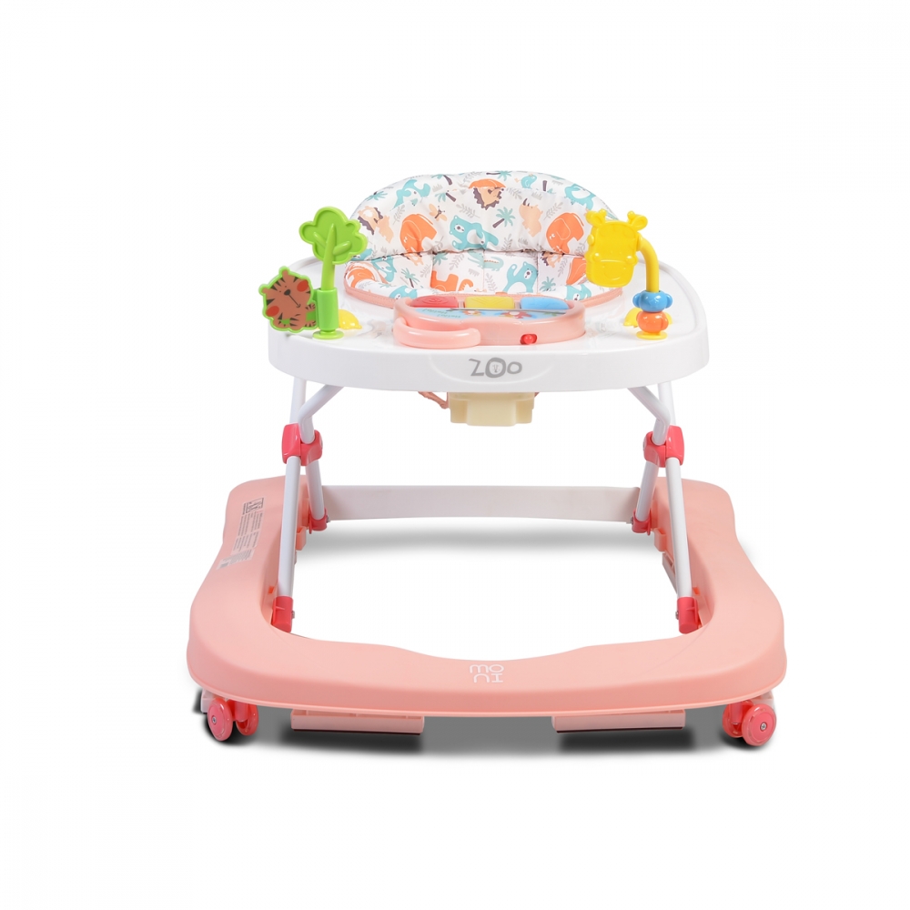 Premergator 2 in 1 Moni Zoo Pink, Activ si Educativ